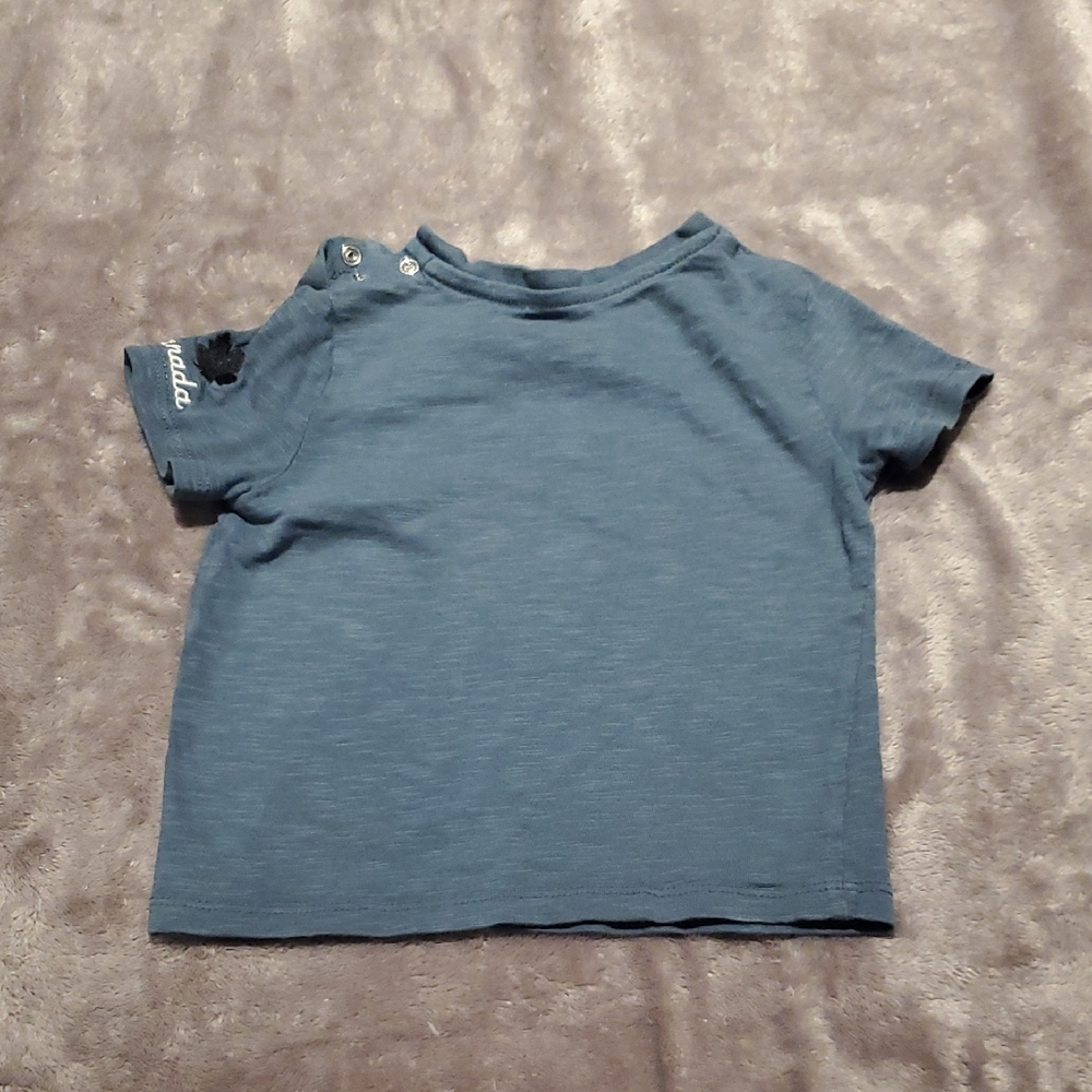 Kids Canada Maple Leaf T-Shirt Set - Blue & Red - Picture 4 of 8
